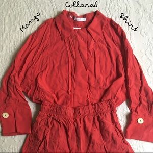 Mango Collared Shirt BNWT